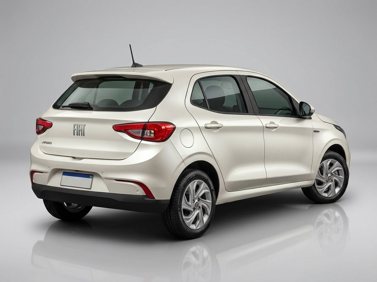 Fiat Argo Drive 1.0 — Traseira