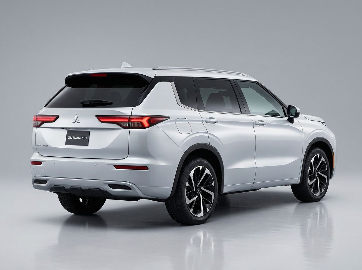 Mitsubishi Outlander EX 2.0 16V — Traseira